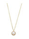 Senza Necklace From Gold Plated Silver With Pearls