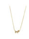Senza Necklace From Gold Plated Silver