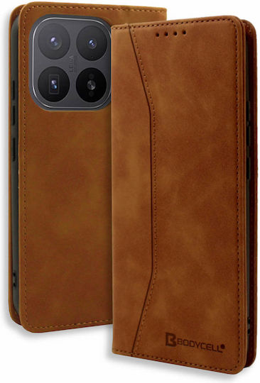 Bodycell Book Synthetic Leather / Leather Brown (Xiaomi 17T Pro)