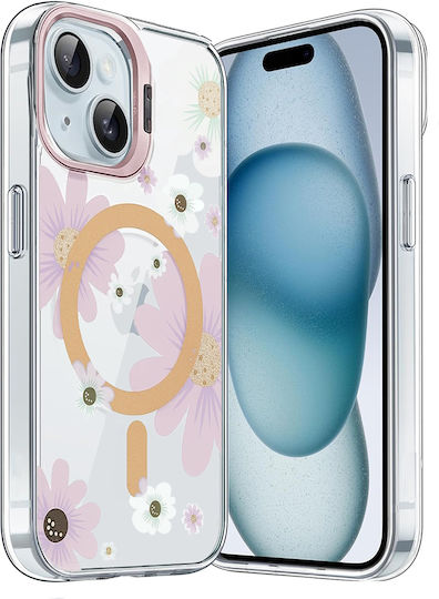 Apokin Back Cover Μεταλλικό Διάφανο (iPhone 15)