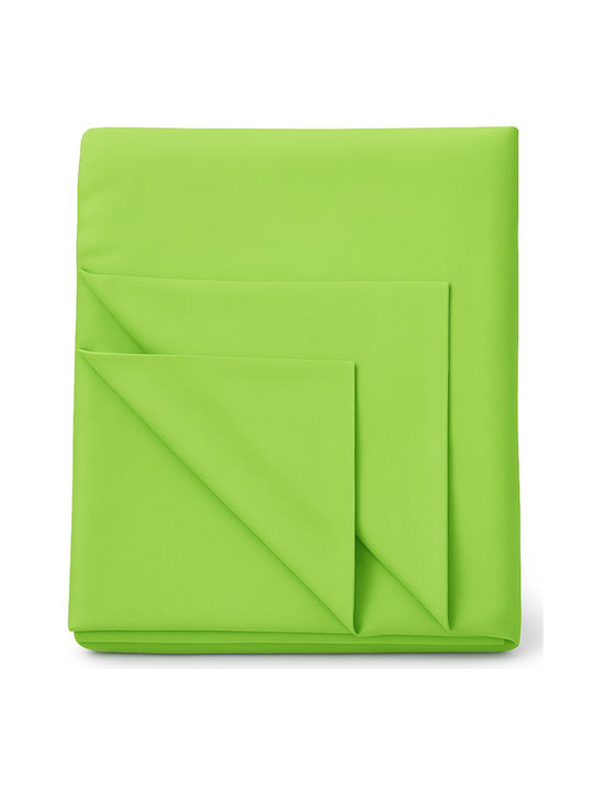 Beboulino Детски Чаршаф За Количка Памучен Зелен 120x150см