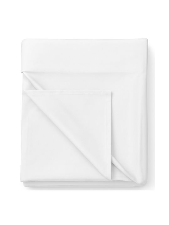 Beboulino Детски Чаршаф За Количка Памучен Бял 120x150см