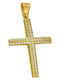 Senzio Belibasakis Women's Gold Cross 14K Without Chain