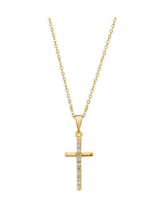 Senza Crucifix Pentru Femei Din Argint Plăcat C...