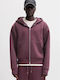 Sweat Sweat Jacke mit Kapuze Fudge