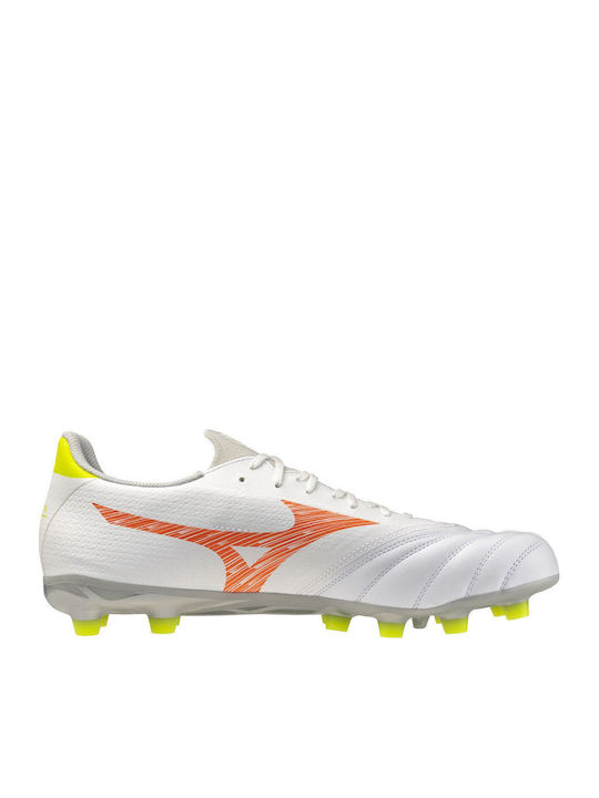 Mizuno Morelia Neo FG Football Shoes with Cleats White