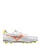 Mizuno Morelia Neo FG Football Shoes with Cleats White