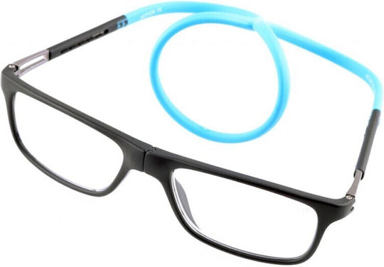 Nea Optiki Lesebrillen +2.50 mit Magnet in Schwarz Farbe MO1040C1250