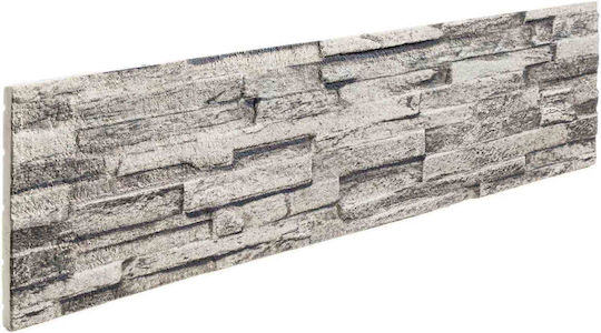 3D Wandpaneele Schaumstoff mit Kleber Graue 100x25x2cm 10Stücke 3D Wandpaneele Schaumstoff mit Kleber Graue 100x25x2cm 10Stücke