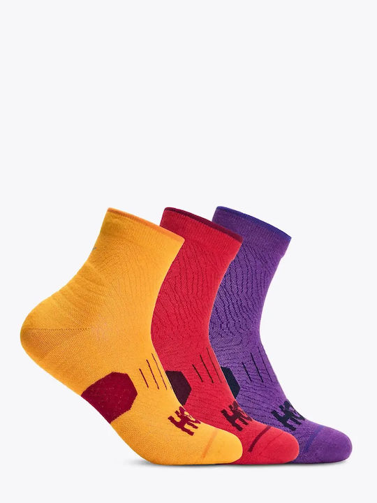 HOKA Ciorapi Alergare Multicolori 3 Perechi