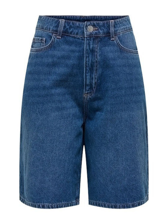 Only Damen-Shorts - Bermudas Damen Jeans Hohe Taille