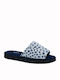 Terry Winter Women's Blue Slippers