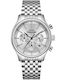 Slazenger Herrenuhr Batterie mit Silber Metall-Armband