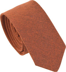 Men's Monochrome Tie in Orange Color