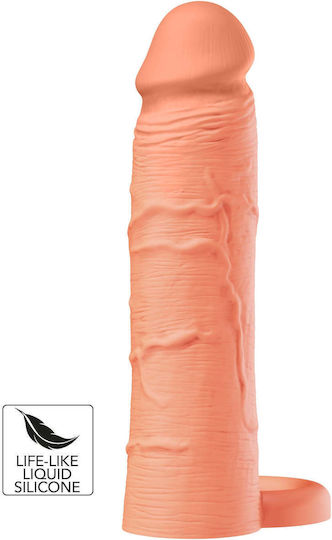 Hidden Desire Inferno Silikon Penisabdeckung Ring 18 Cm Haut
