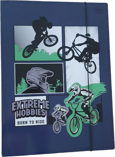 File Folder Rubber Band A4 Extreme Hobbies Blue 5902277277060