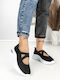Adidași Flatforms Pentru Femei Negri