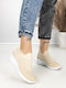 Adidași Flatforms Pentru Femei Bej