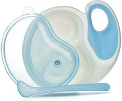 Nuby Child Plastic Food Bowl Blue
