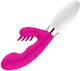 Vibrator Kaninchen 21cm Fuchsie