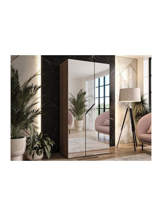 Hartford 600 Double Door Wardrobe with Mirror B...