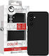 Lemontti Soft Slim Silicone Black Back Cover (Galaxy A16)