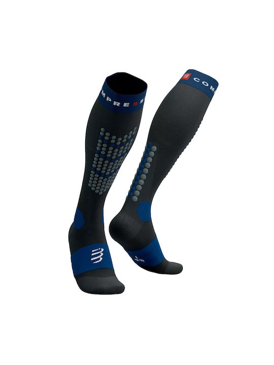 Compressport Κάλτσες Σκι & Snowboard Μαύρες 1 Ζεύγος