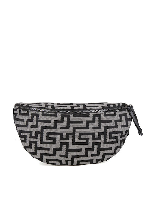 Damentasche Crossbody Schwarze bumbg-H41-gryblk