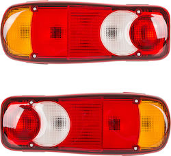 Renault Master Box Container Rear Lamp Left + Right 2 Pcs Set