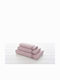 Vesta Home Set of Bath Towels 3 pcs Mara Dusty Rose Weight 480gr/m²
