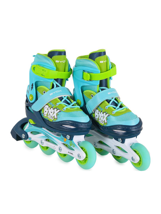 Byox Inline Αυξομειούμενα Rollers Μπλε Παιδικά Byox Inline Αυξομειούμενα Rollers Μπλε Παιδικά