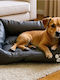 Denik Pets Καναπές Κρεβάτι Σκύλου Μαύρος 110x82εκ.