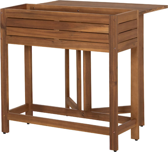 HomeMarkt Γλάστρα Ξύλινη Φυσικό HomeMarkt Γλάστρα Ξύλινη Φυσικό