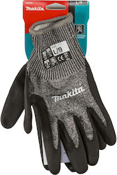 Makita Work Gloves Black Nitrile