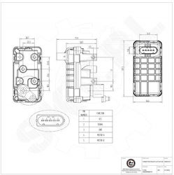 Βαλβίδα Στροβίλου Bmw 1 3 7800594 Βαλβίδα Στροβίλου Bmw 1 3 7800594