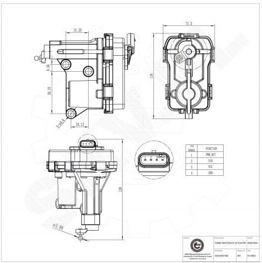Βαλβίδα Στροβίλου Bmw 5 7 X5 X6 A2c53351962