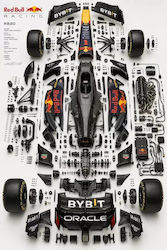 Poster Formula1 Red Bull Racing Rb20 F081 40cm X 50cm-71717pd158862