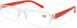 Optosquad Reading Glasses +0.50 In Red Colour 140-2