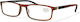 Optosquad Reading Glasses +1.50 In Brown Colour WG8735-3