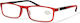 Optosquad Reading Glasses +2.00 In Red Colour WG8735-4