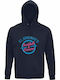 Hoodie Organic Unisex " Flanagan's Cocktails Dreams " French Navy