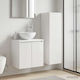 vidaXL Bathroom Vanity Unit Without Sink W33xD34.5xH100cm White