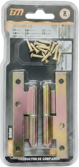 Door Hinge 95*55*2mm Set 12 Pieces 206760 6932689206760