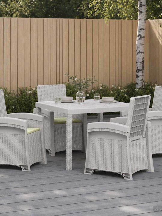 Vidaxl Garten- und Outdoor-Möbelset 5 Stück mit...