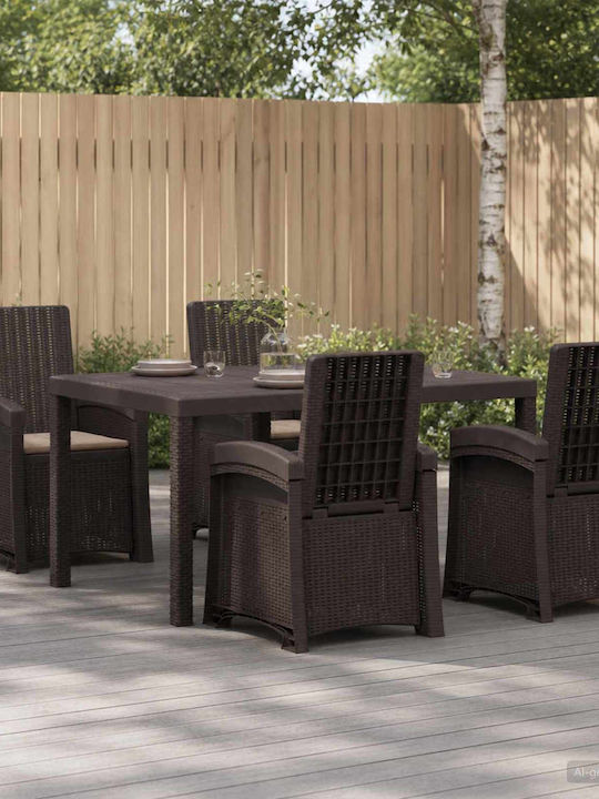 vidaXL Garden & Outdoor Furniture Set Dining Ro...