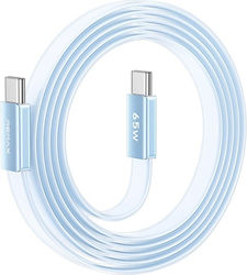 Remax Равен кабел USB-C мъжки - USB-C 65W PD 1....