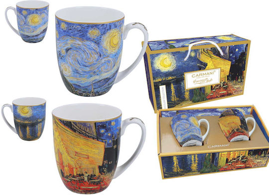 Carmani Cană Ceramică 2 bucăți