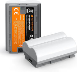 K&F Concept 2er Pack 2400mAh NP-W235 Kamera-Batterien