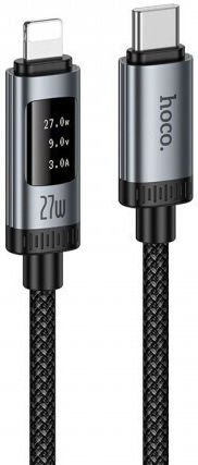 Hoco U148 USB-C to Lightning Cable 27W Grey 1.2m 58017