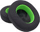 Microsoft Xbox Series X S Planetink Earpads Green 2 Pieces Spare Ear Pads Left Right Mesh Fabric Pl-xboxgreen